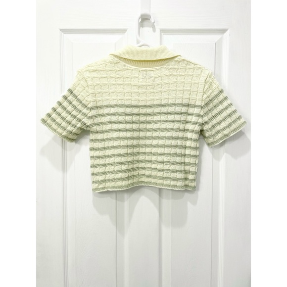 Urban Outfitters Kimchi Blue Oliver Button-Down Polo Sweater - Picture 2 of 16